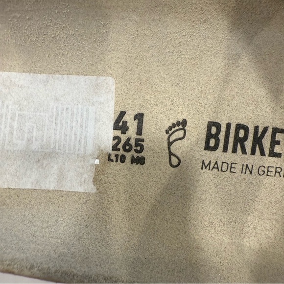 Birkenstock Franca Woman’s Sandals Slides Croc Embossed White US 10-10.5 EU 41 - Picture 5 of 9